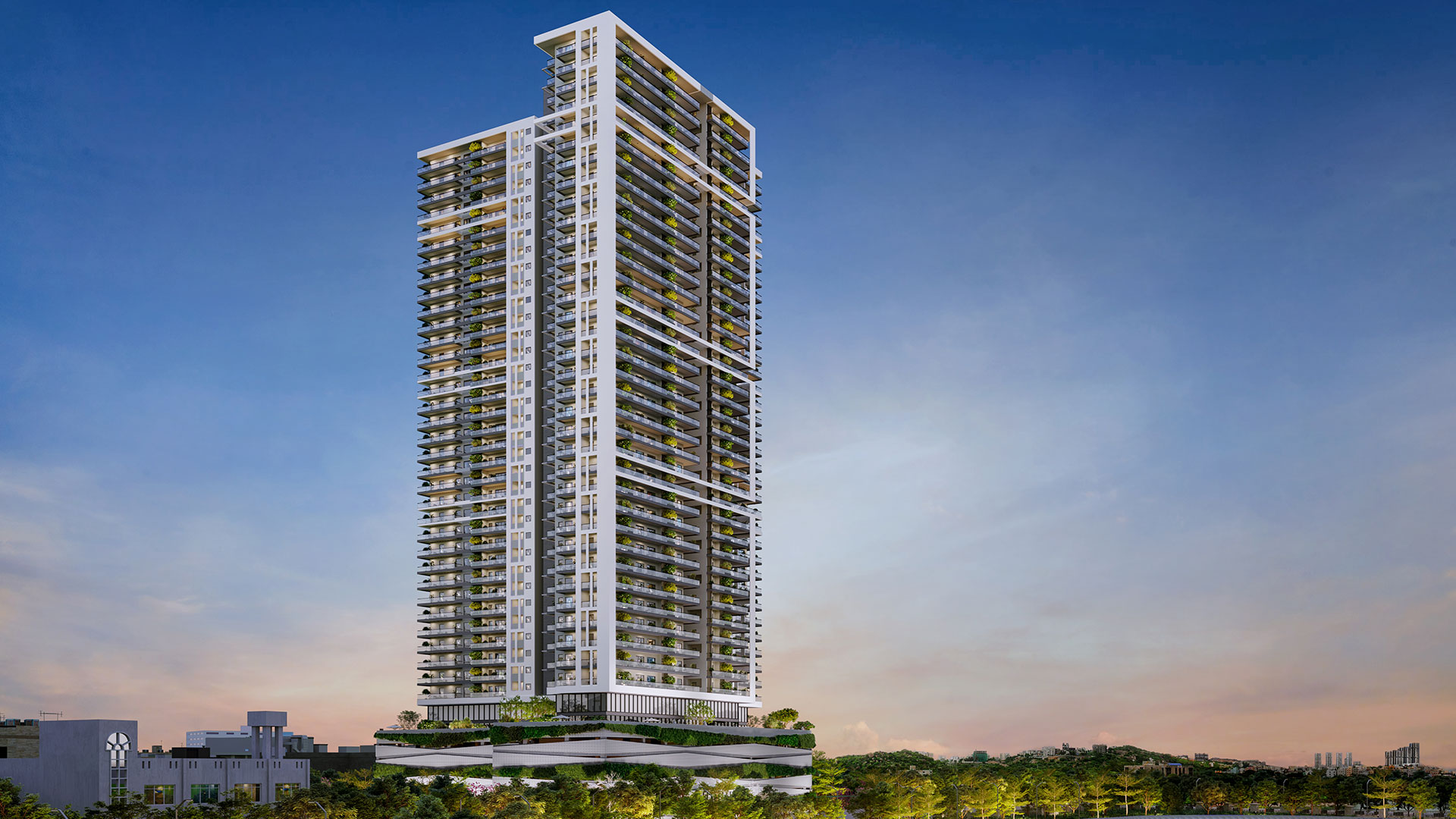 Prestige Vaishnaoi Rainbow Waters